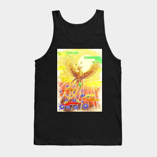 Phoenix Rebirth Tank Top by Reiy